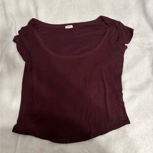 Maroon T-shirt. Garage. Size XL.